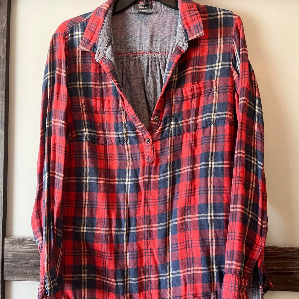 Eddie Bauer - Plaid Tunic